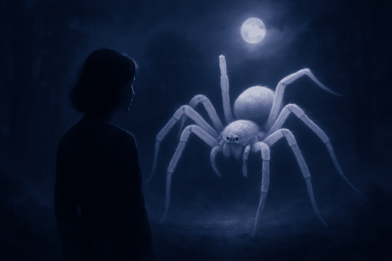 Sonhar com aranha branco — interpretação e significado do sonho (Aranha)