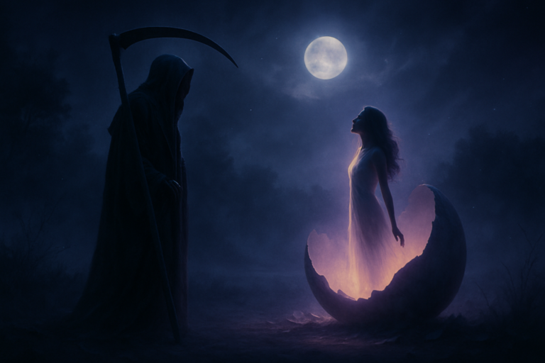 Sonhar com morte e renascimento — interpretação e significado do sonho (Morte)