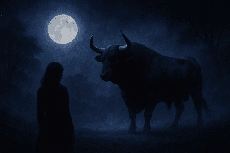 Sonhar com touro preto — interpretação e significado do sonho (Preto)