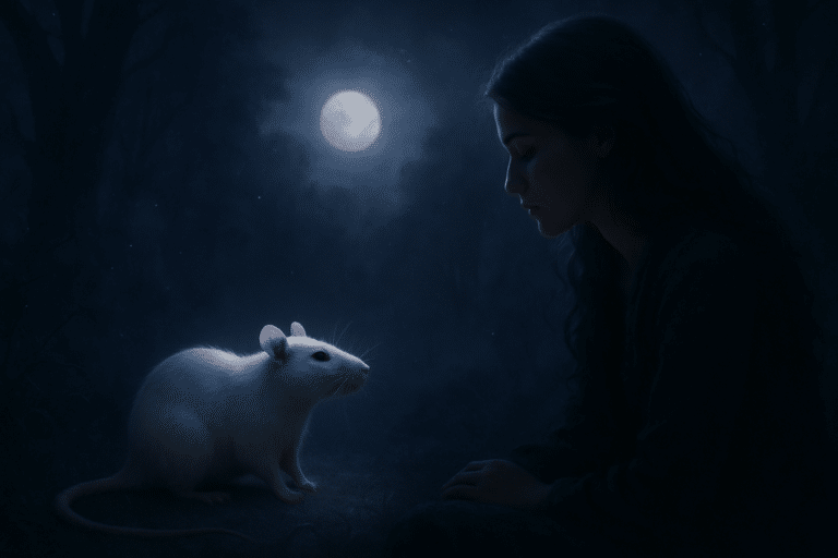 Sonhar com rato branco — interpretação e significado do sonho (Branco)