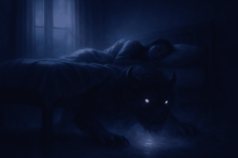 Sonhar com monstro embaixo da cama — interpretação e significado do sonho (Monstro)
