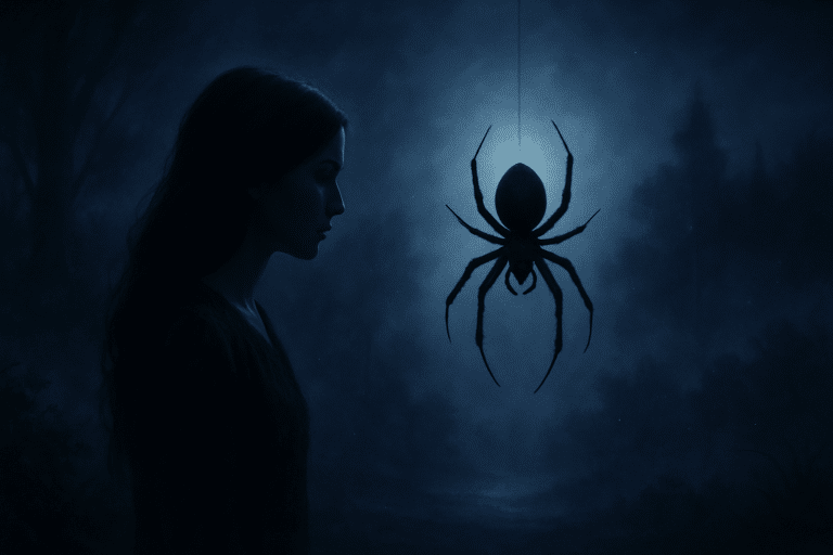 Sonhar com aranha preto — interpretação e significado do sonho (Aranha)